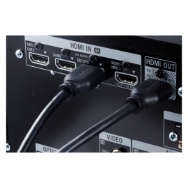 Philips HDMI Cable 2.0V 2160P 4K 3D ARC 1,5 Meters Gold Connectors Black